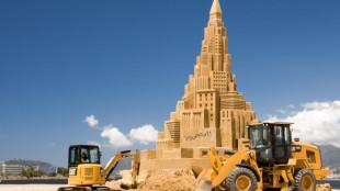 Самый большой в мире замок из песка, фото
